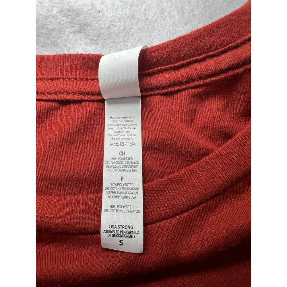 Tennessee Cider Co. Good Day To Be Thirsty Tee Red Orange Unisex Size Small - Picture 10 of 10